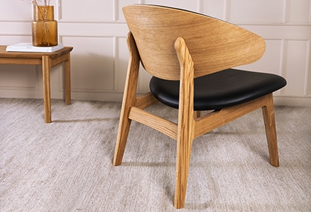 Kristensen:Kristensen lounge stol, model Ram