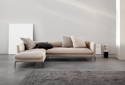 Wendelbo chaiselounge sofa, model Blade