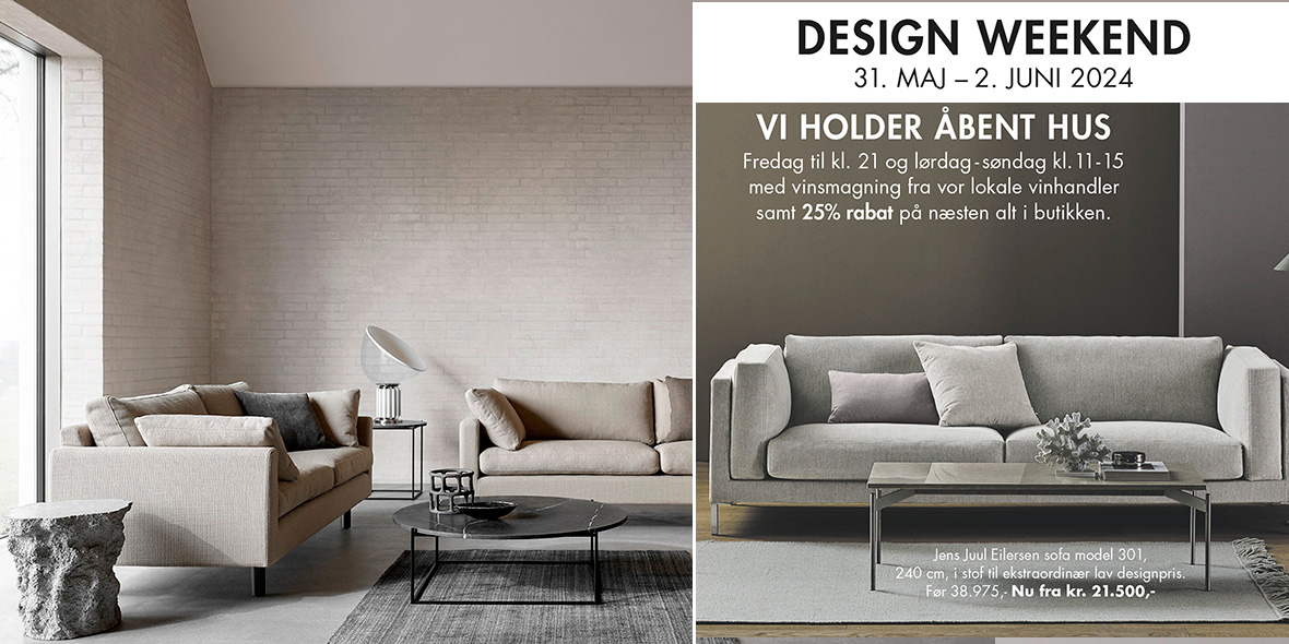 Designmøbler tilbud nordsjælland